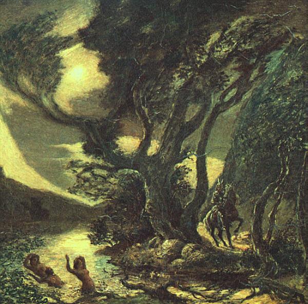 Siegfried and the Rhine Maidens, Albert Pinkham Ryder